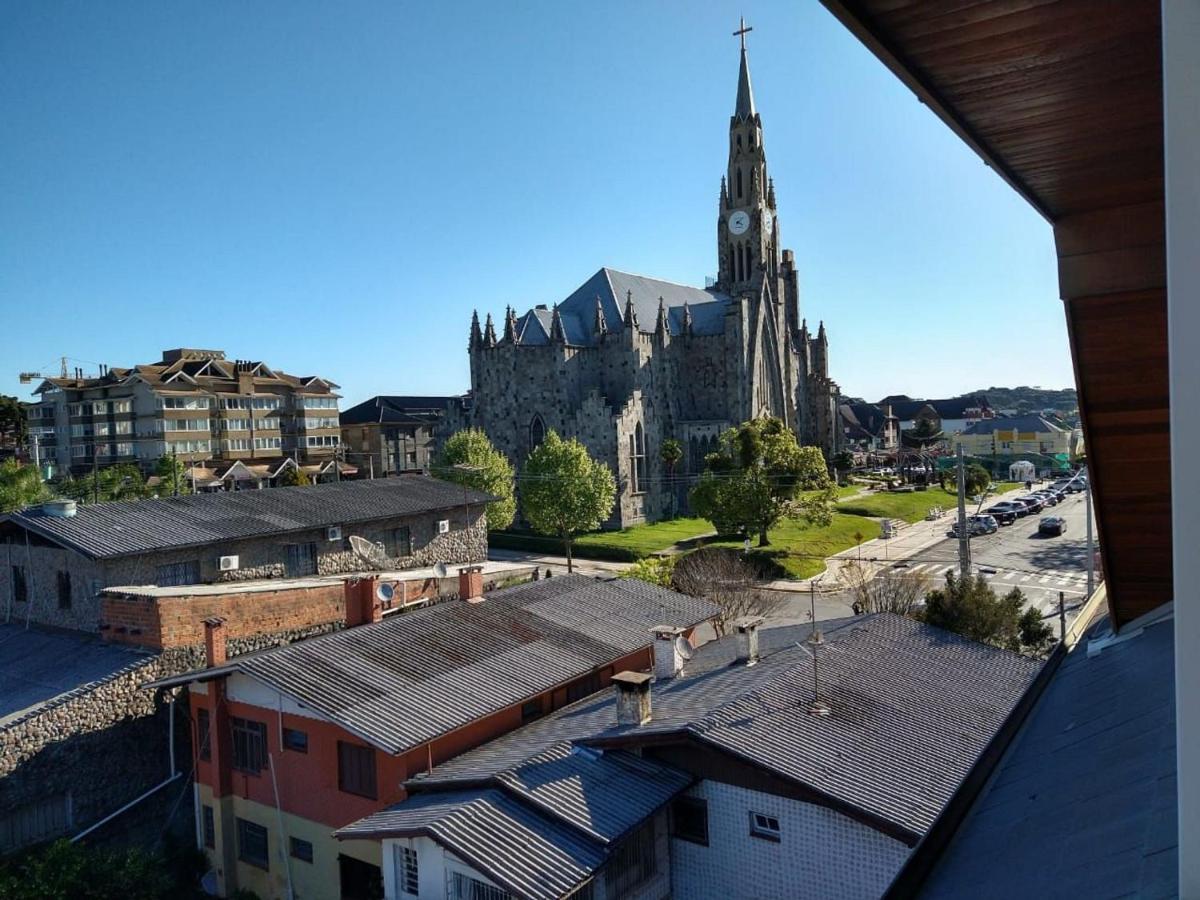 Apartamento SOL POENTE ao lado da Catedral Canela Exterior foto