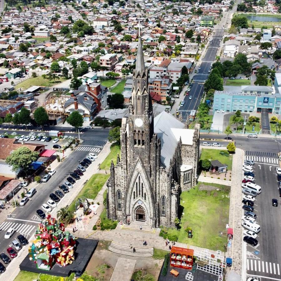 Apartamento SOL POENTE ao lado da Catedral Canela Exterior foto