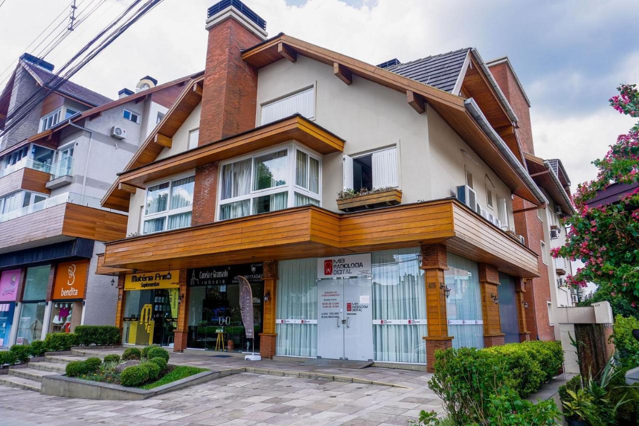 Apartamento SOL POENTE ao lado da Catedral Canela Exterior foto